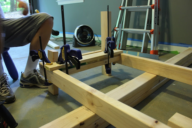 diy workbench legs