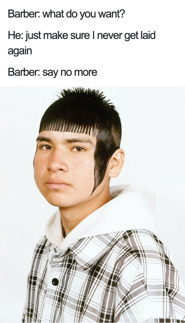 34 Awful Haircuts That Became Hilarious 'Say No More' Memes