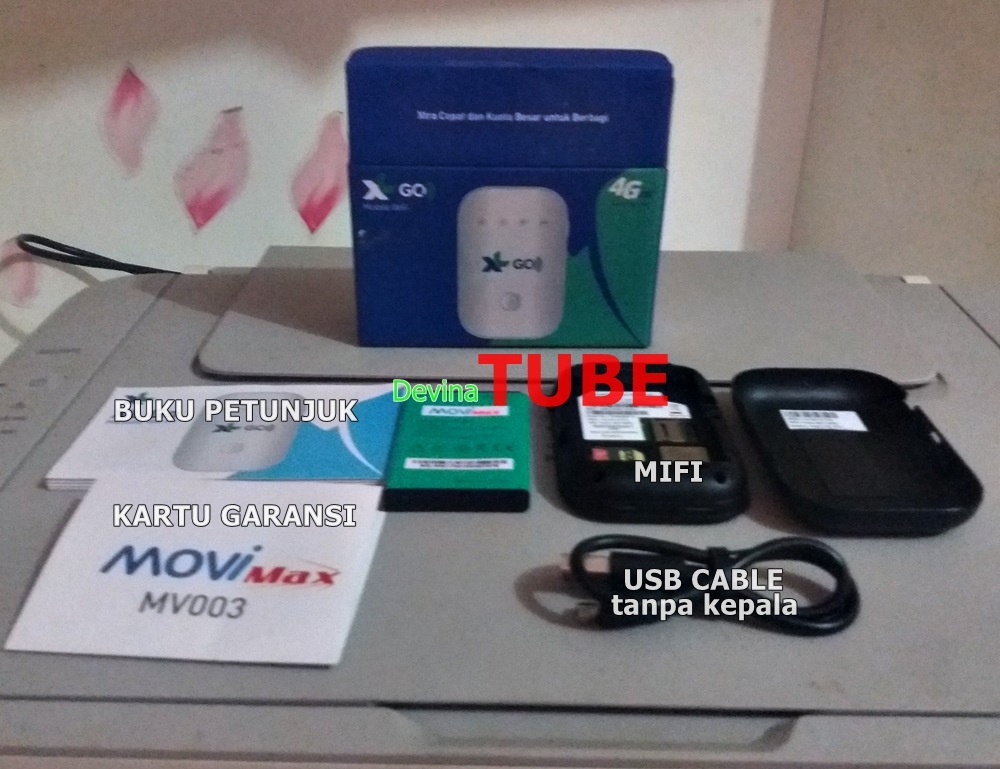 Cara Setting dan Review MIFI XL GO Movimax MV003 Unlock 