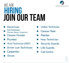 RAK Building Maintenance and Cleaning Service LLC Multiple Staff Jobs Recruitment For Dubai, UAE Location