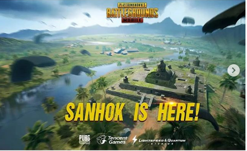 PUBG MOBILE'S LATEST RENOVATE   SANHOK With MINI-MAP, QBZ RIFLE 