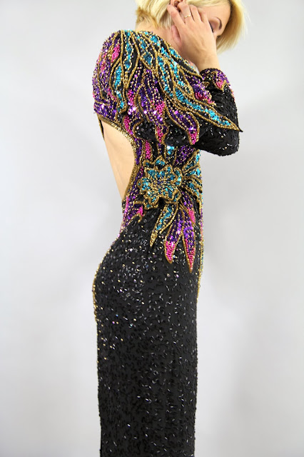 https://www.etsy.com/listing/104738912/vintage-dynomite-sequin-gown-multicolor