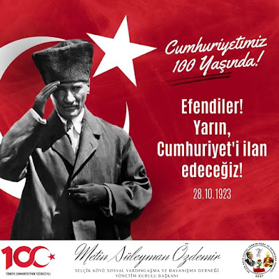 Cumhuriyetimizin 100. Yılında 100 Bayrak Asıyoruz / Selçik Haber