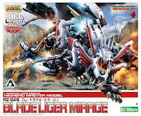 Kotobukiya HMM 1/72  RZ-028 BLADE LIGER MIRAGE Color Guide & Paint Conversion Chart 