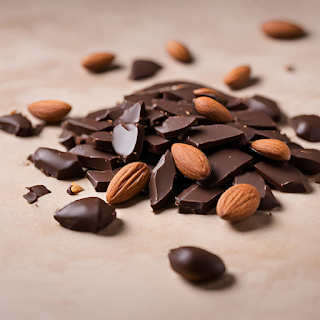 Almonds and Dark Chocolate