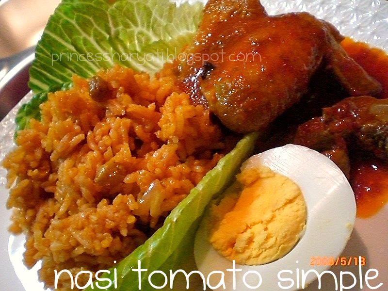 SUMBER INSPIRASIKU: NASI TOMATO SIMPLE SUMBER INSPIRASIKU: NASI TOMATO SIMPLE