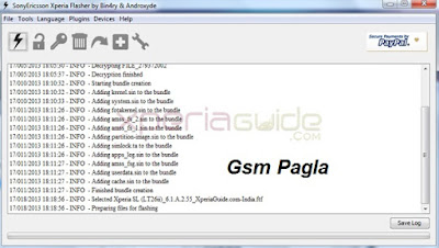 Sony Xperia Phone Flashing Gsm Pagla