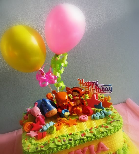 Cerita dari Dapur Amatir: Baby Pooh Party Cake