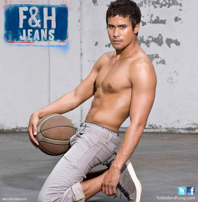 Sam Milby shirtless for Folded and Hung new ad campaign