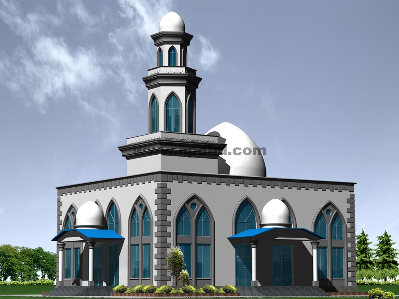 53 Model  Desain Masjid  Minimalis Modern Unik Terbaru  2019 