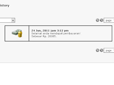 Akhirnya Saya Dapat pembayaran Pertama dari Internet