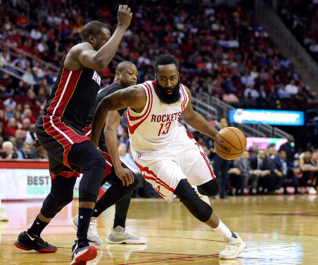 Double-double Harden Bantu Rockets Kalahkan Heat