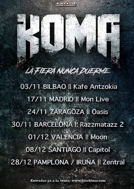 GIRA DE REGRESO DE KOMA