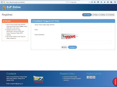 Cara Daftar Layanan Pajak Online
