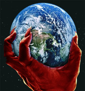 Satan has the whole world in his hands- Ephesians 2:2, Revelation 12:9, John 14:30, Luke 4:6