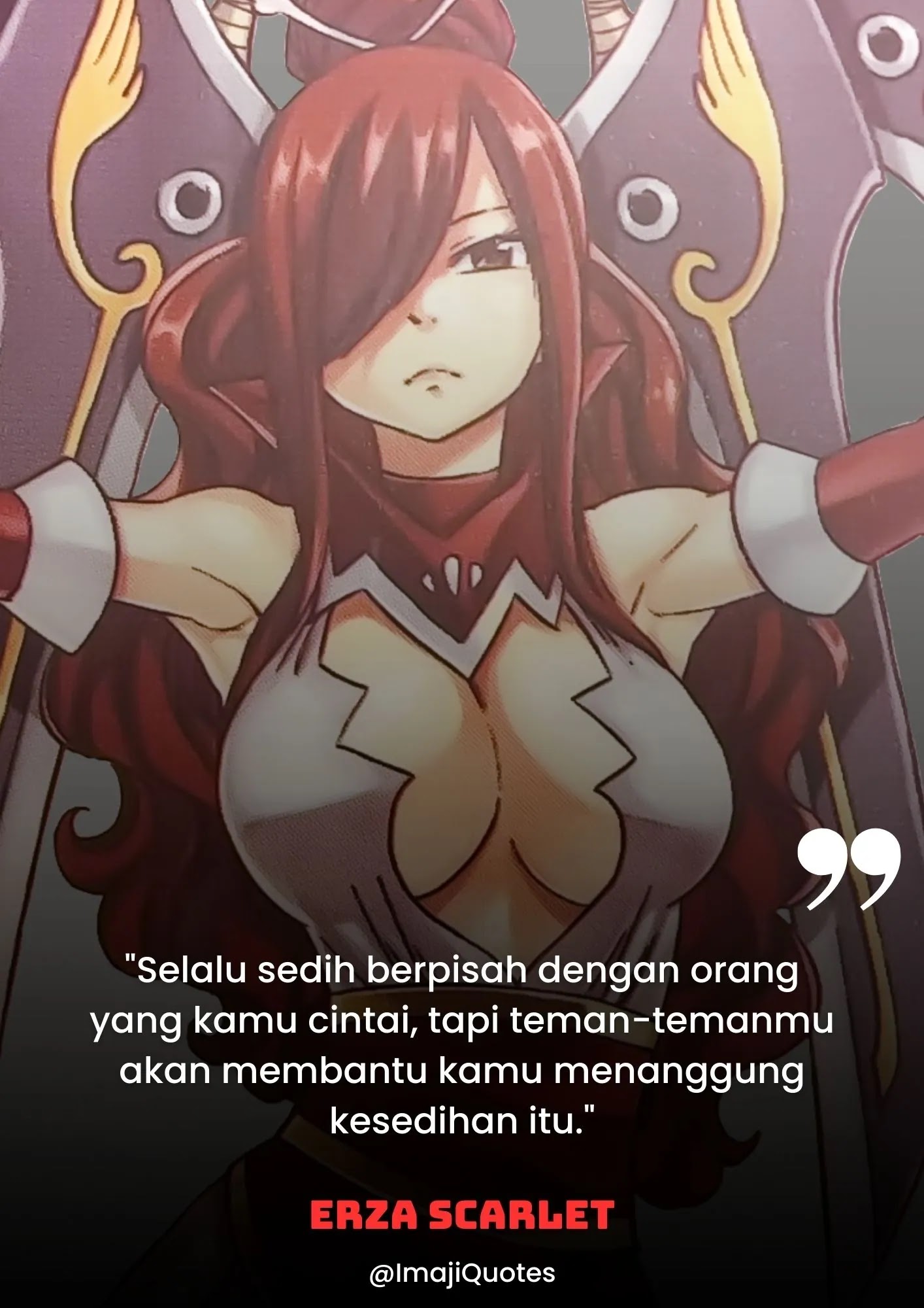 Quotes Erza Scarlet (Fairy Tail)