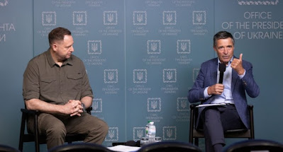 Ермак и Расмуссен презентовали "концепцию" "гарантий безопасности" для Украины