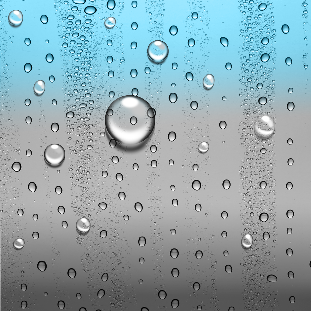 Raindrops iPad Wallpaper | Free Retina iPad wallpaper