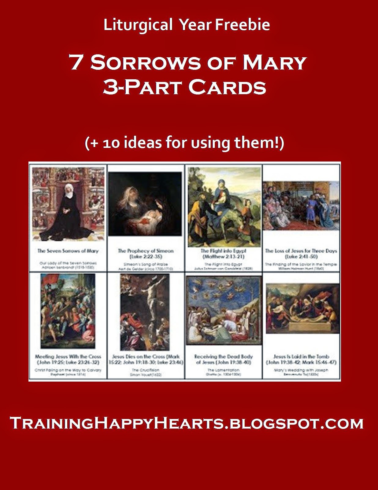 http://traininghappyhearts.blogspot.com/2013/09/seven-sorrows-of-mary-3-part-cards-free.html