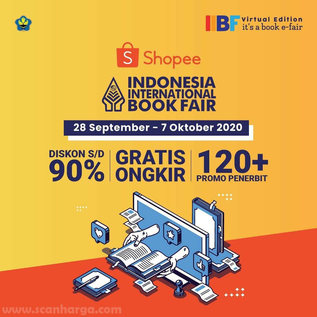 Indonesia International Book Fair √at Shopee 28 September - 7 Oktober 2020