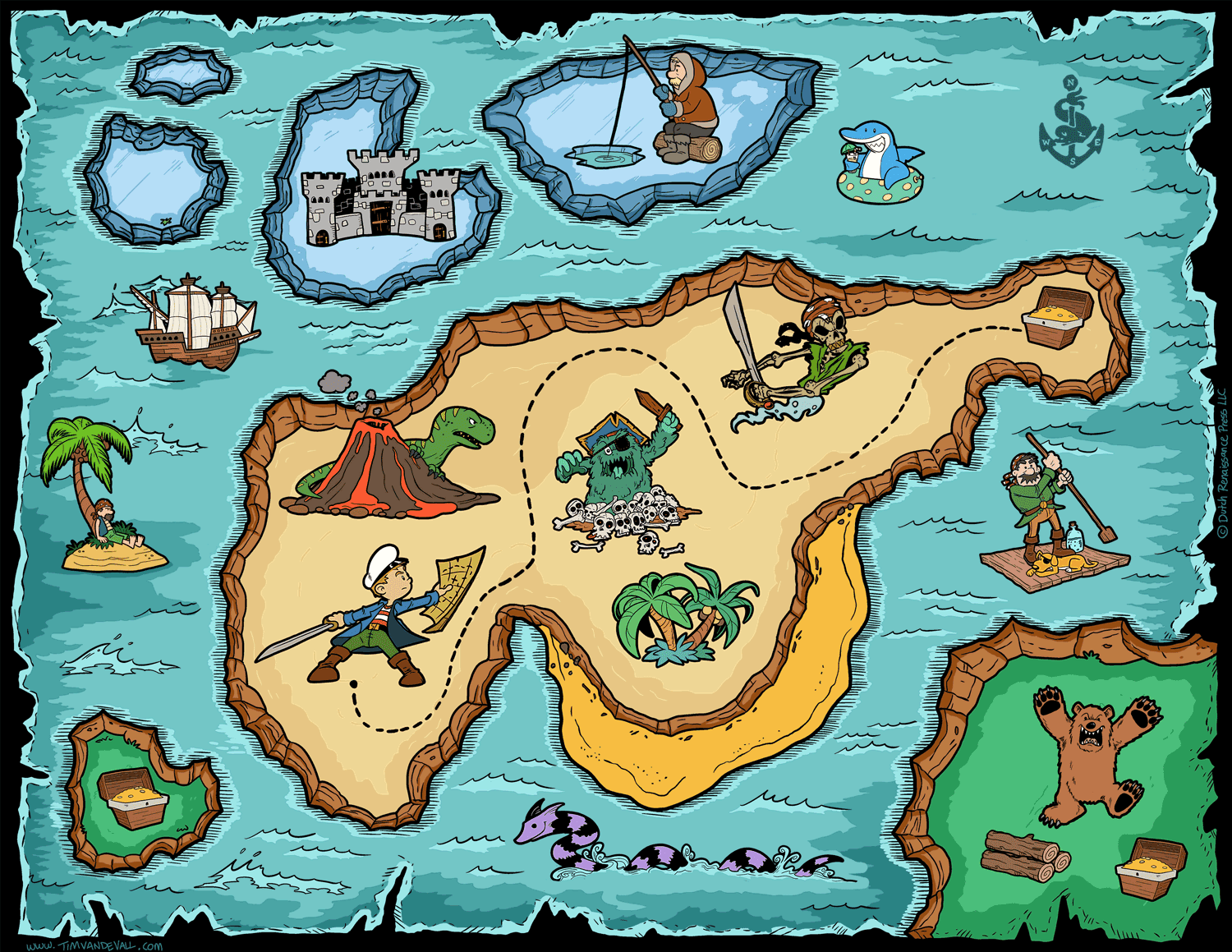 Pirate Treasure Maps 8