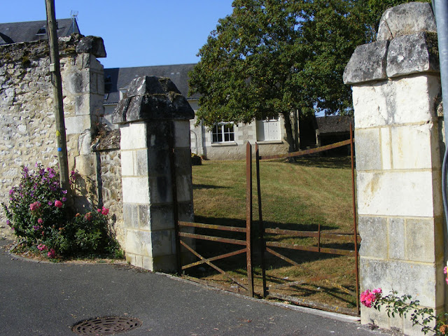 Old gate. Indre et Loire. France. Photo by Loire Valley Time Travel.