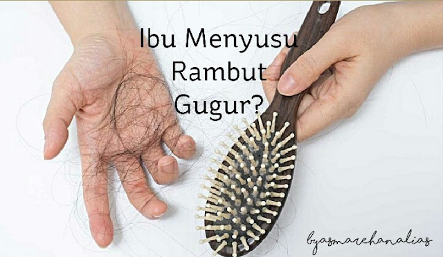 Punca Rambut Gugur Ibu Menyusu