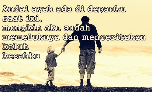 Gambar DP BBM Mutiara untuk Ayah Tercinta  Caption 