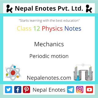 Class 12 Physics Periodic motion Notes