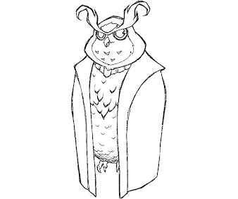 #1 The Night of Rabbit Coloring Page