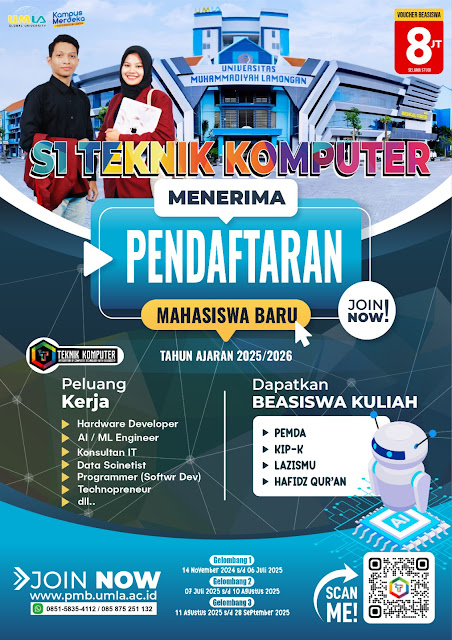 Beasiswa Kuliah S1 Teknik Komputer