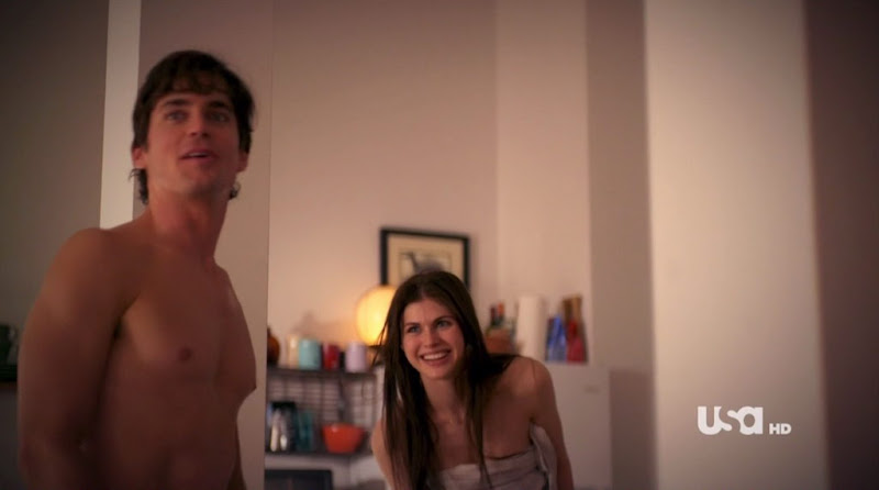 Matt Bomer Shirtless on White Collar s2e11