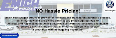 No Hassle Pricing at Emich Volkswagen Denver