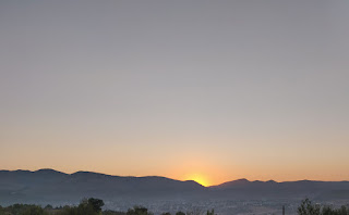 Pre dawn and grey in the valley