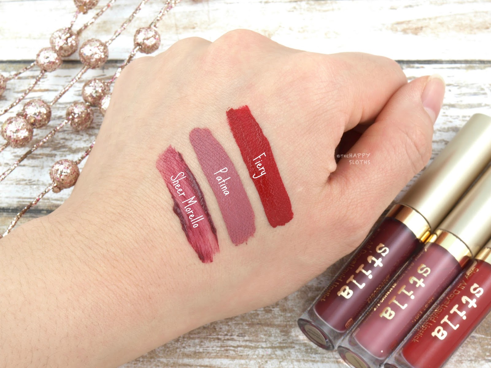Stila Holiday 2017 | Sheer Delight Stay All Day Liquid Lipstick Set: Review and Swatches