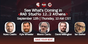 Что нового в RAD Studio 12.2 Athen?