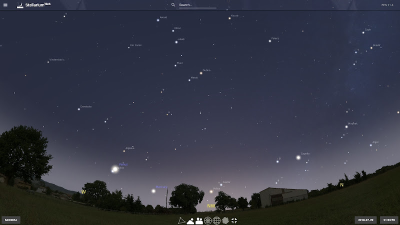 Вышла веб-версия астрономической программы Stellarium | Обзор Андрея Климковского
