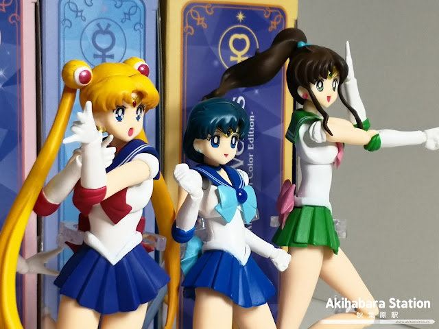 Review de las figuras S.H.Figuarts de Sailor Moon - Tamashii Nations