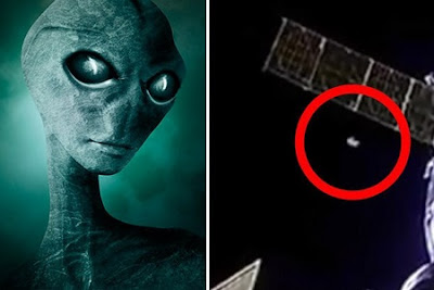 UFO Sighting Alien Proof Evidence NASA ISS Video Space Station Earth