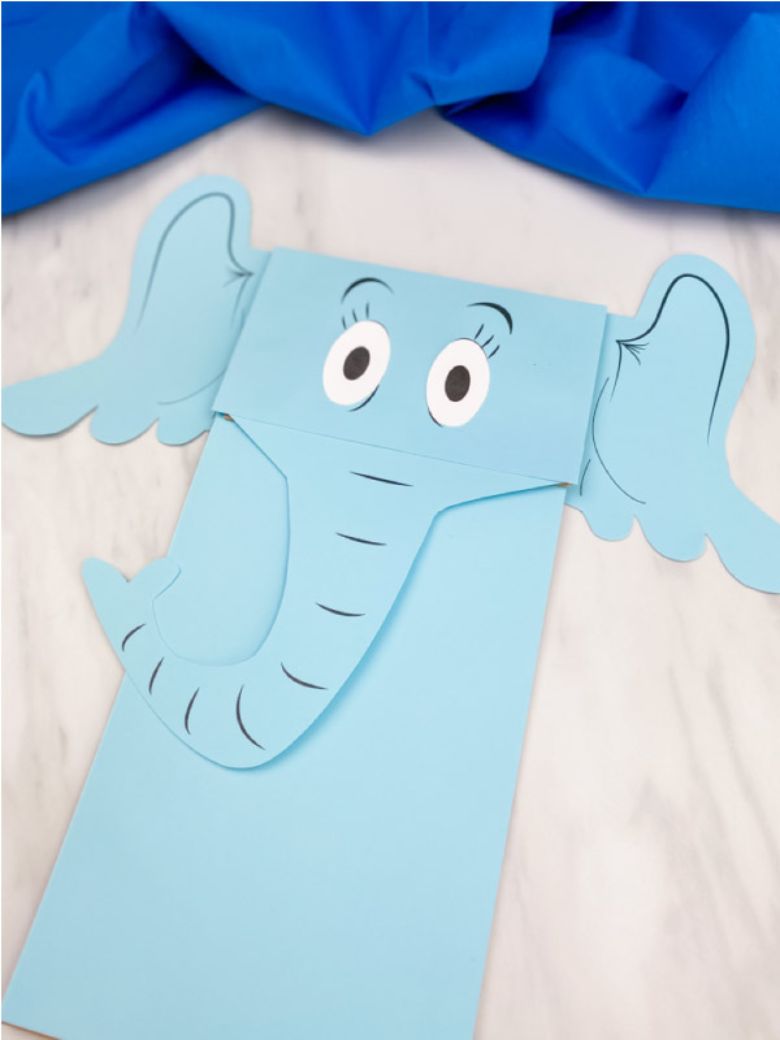 Horton hears a who puppet - DIY puppet making