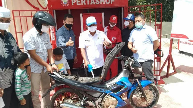 Penutup Tahun 2021, Pertamina Resmikan Pertashop ke-260