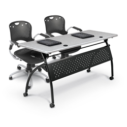 2 Person Training Room Table