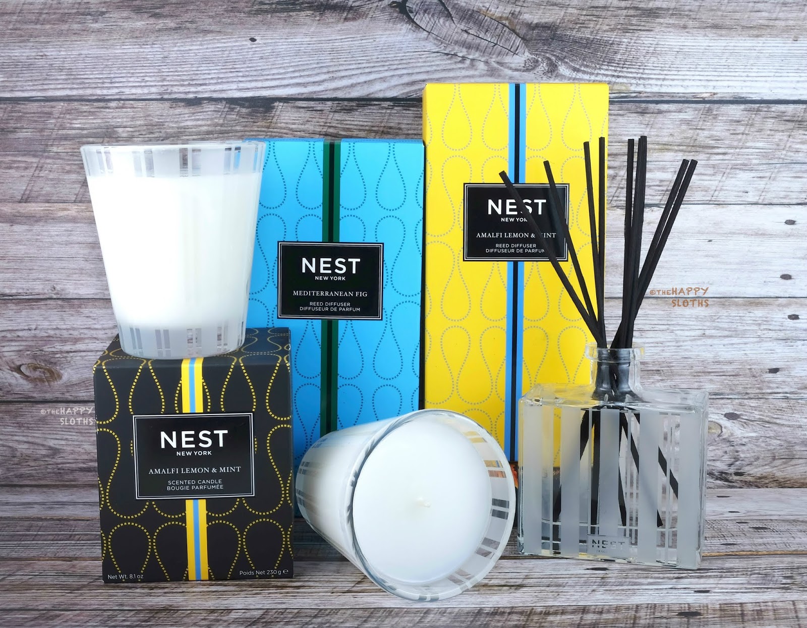 NEST Fragrances | Amalfi Lemon & Mint and Mediterranean Fig Home Fragrance Collections: Review