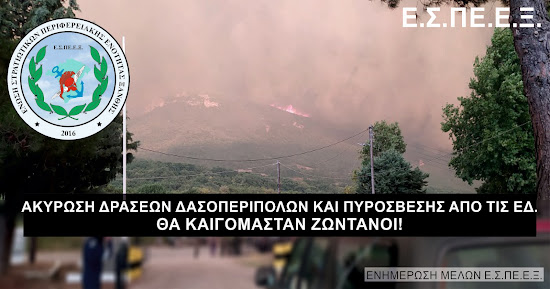 Φωτιές στη Θράκη: «Θα καιγόμασταν ζωντανοί» - Φωνάζουν οι Στρατιωτικοί