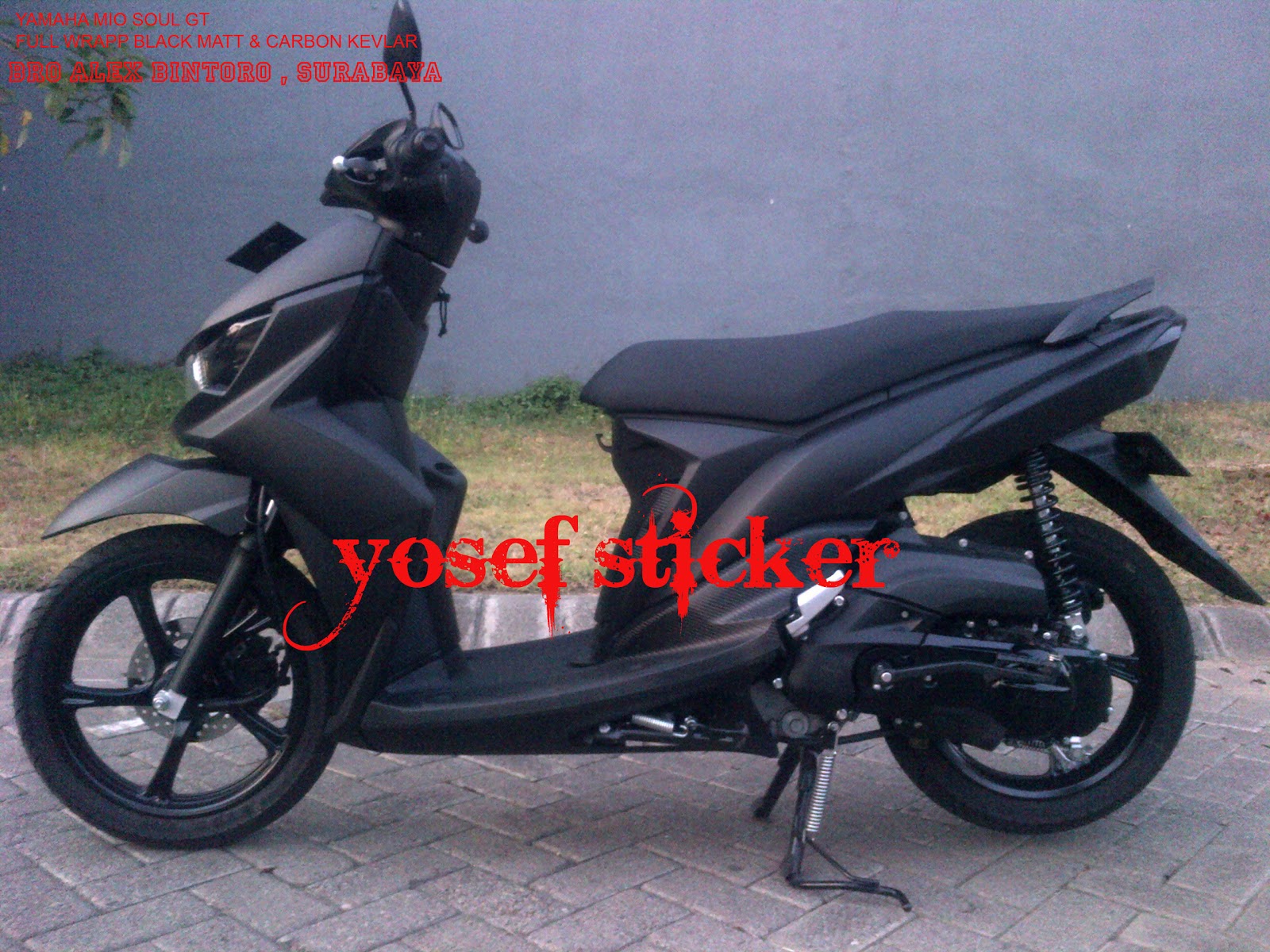 Modifikasi Mio Soul Gt Black Modifikasi Motor Kawasaki Honda Yamaha