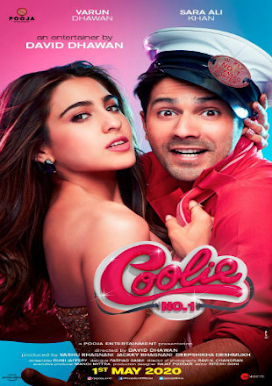 Coolie No. 1 2020 Hindi HDRip 720p Filmyzilla Bolly4u Moviemaster12