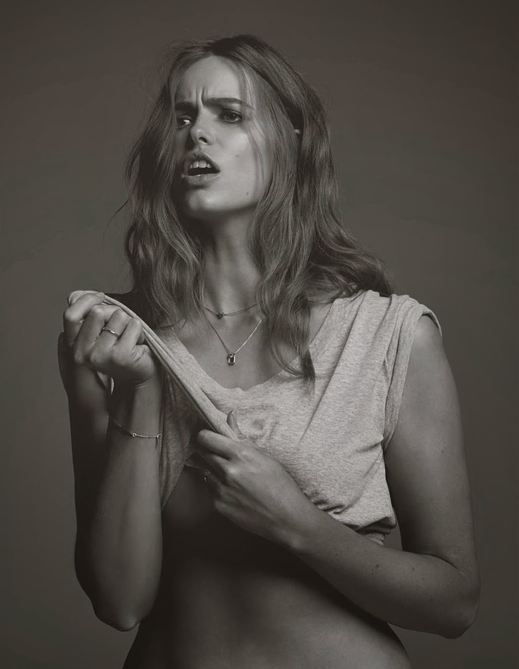 Robyn Lawley topless for GQ Australia November 2013