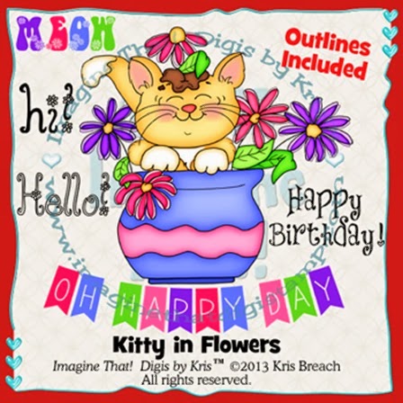 PROMO Kitty in Flowers M5D