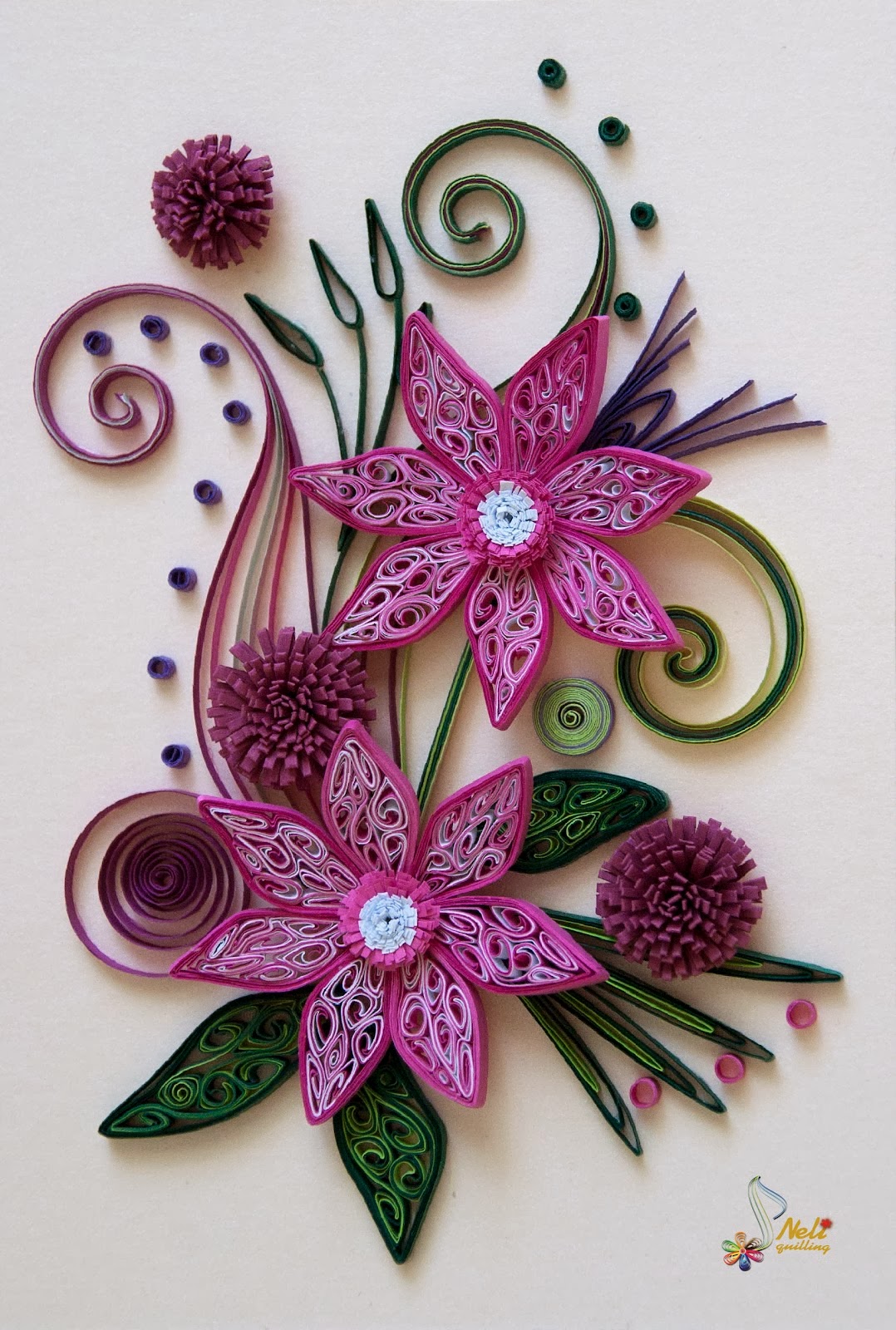 Contoh Gambar Paper Quilling Grills Zubehr