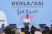 Deklarasi Pasangan ASLI, Amsakar tiba-tiba Ditelpon Ketum Partai Nasdem Surya Paloh, Ini Pesannya